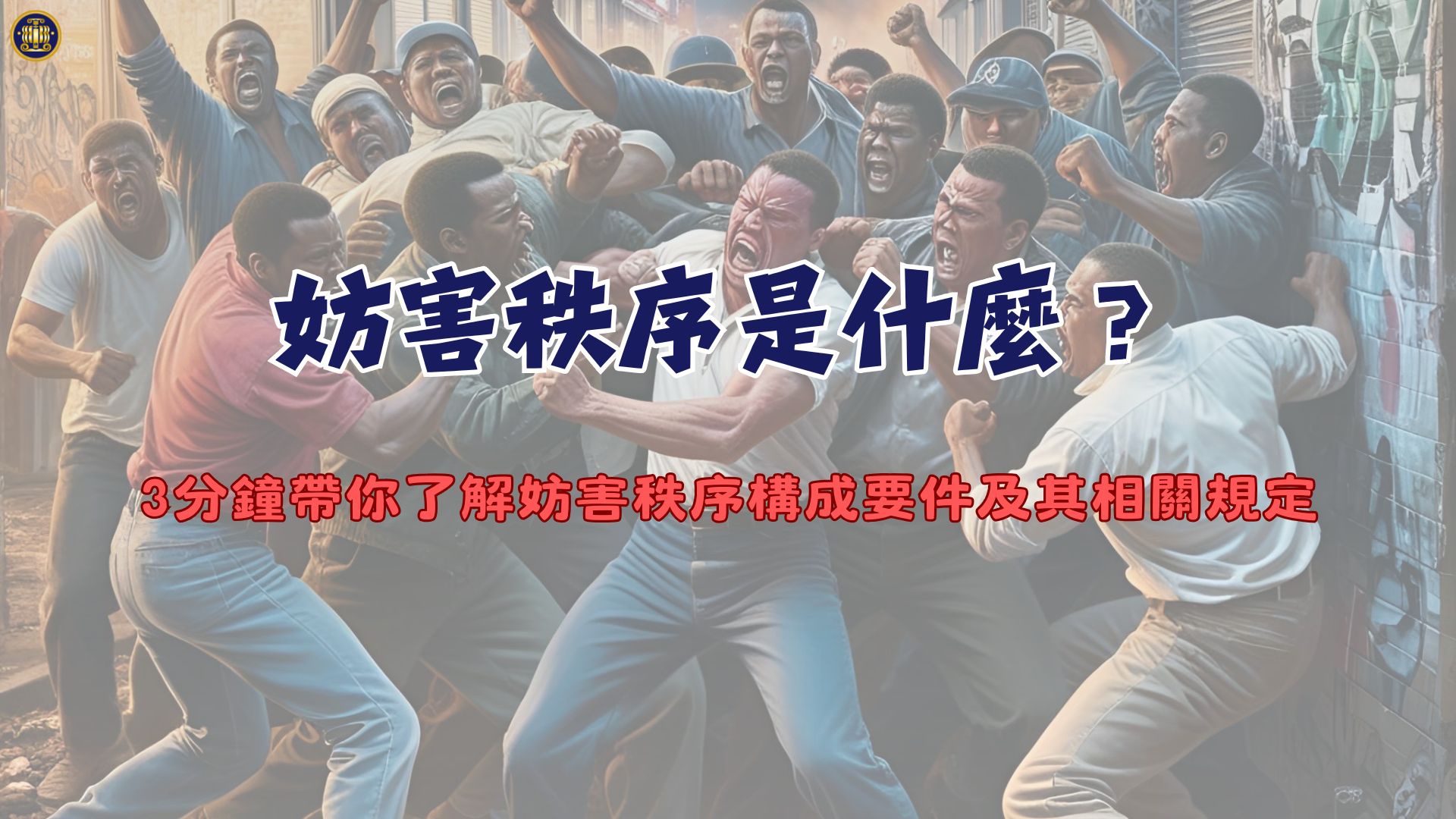 妨害秩序是什麼？3分鐘帶你了解妨害秩序構成要件及其相關規定 - 鴻安法律事務所 - 台北公司、商業、刑事、勞資、民事、智慧財產權法律諮詢顧問 ...