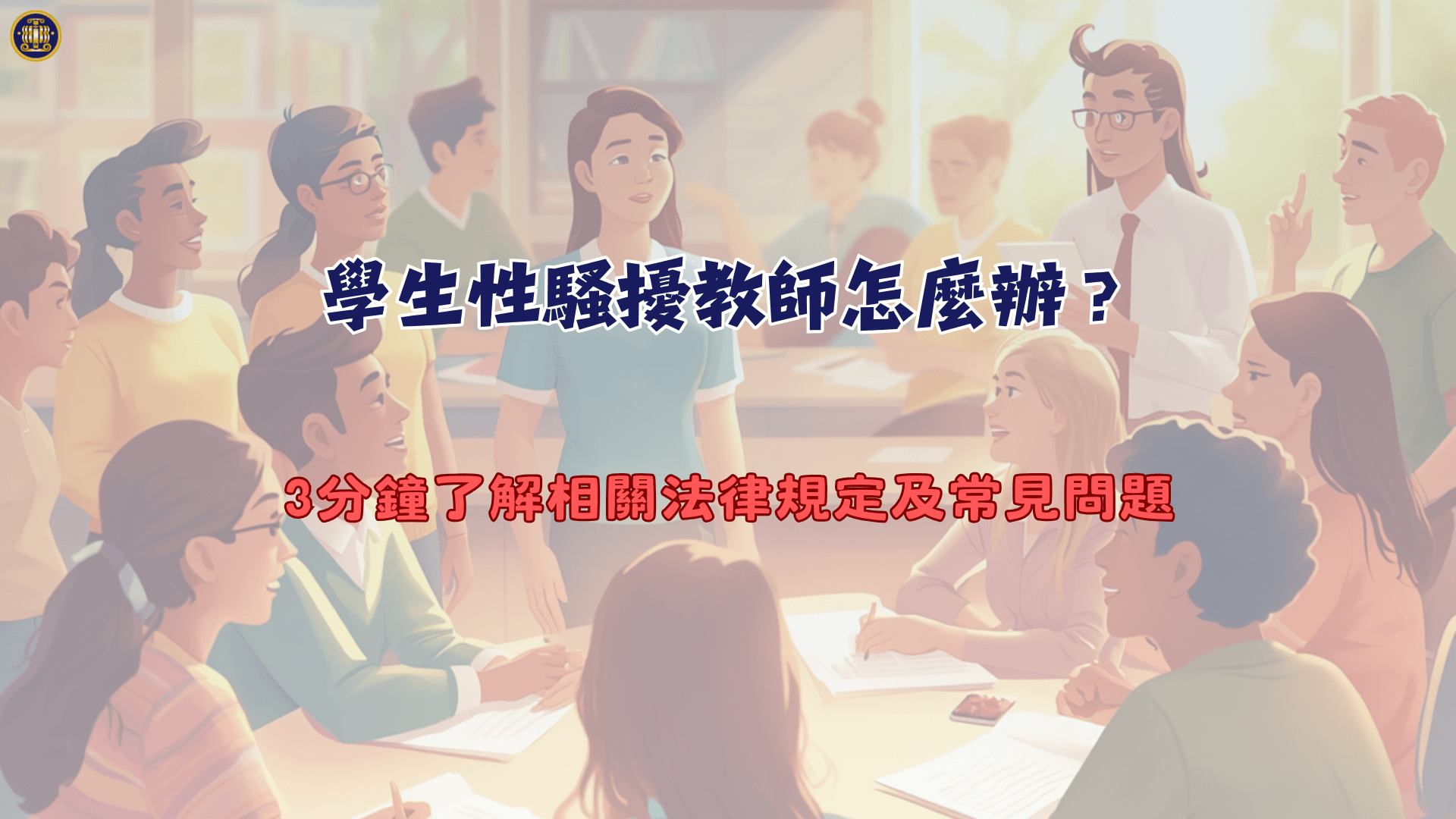 學生性騷擾教師怎麼辦？3分鐘了解相關法律規定及常見問題